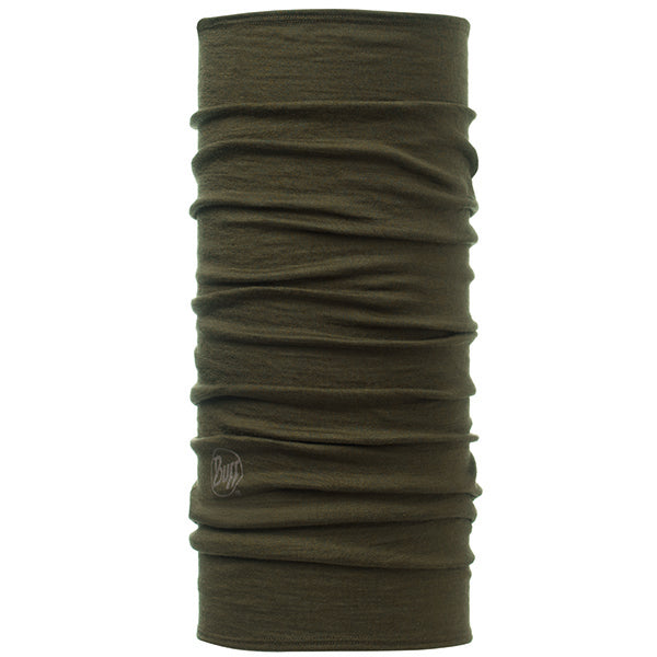 BUFF PROFESSIONAL, Cravate de protection contre le froid, laine MÉRINOS, cèdre