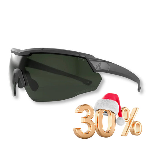 Schiessbrille ROLLING THUNDER, Black Frame, Vapor Shield G-15