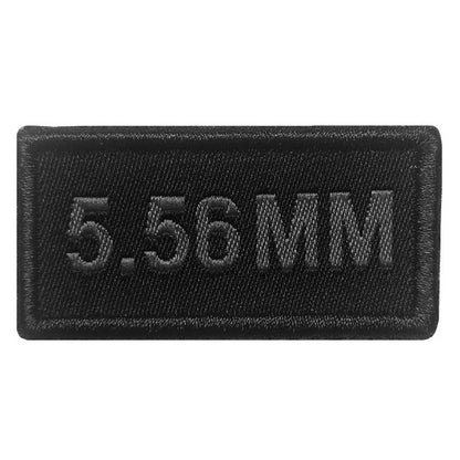 Patch 5.56MM gestickt, Schwarz