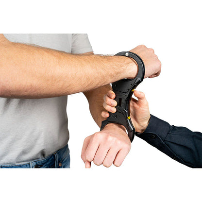 Handschellen Rigid Plus Cuffs (Aluminum Bow), Black