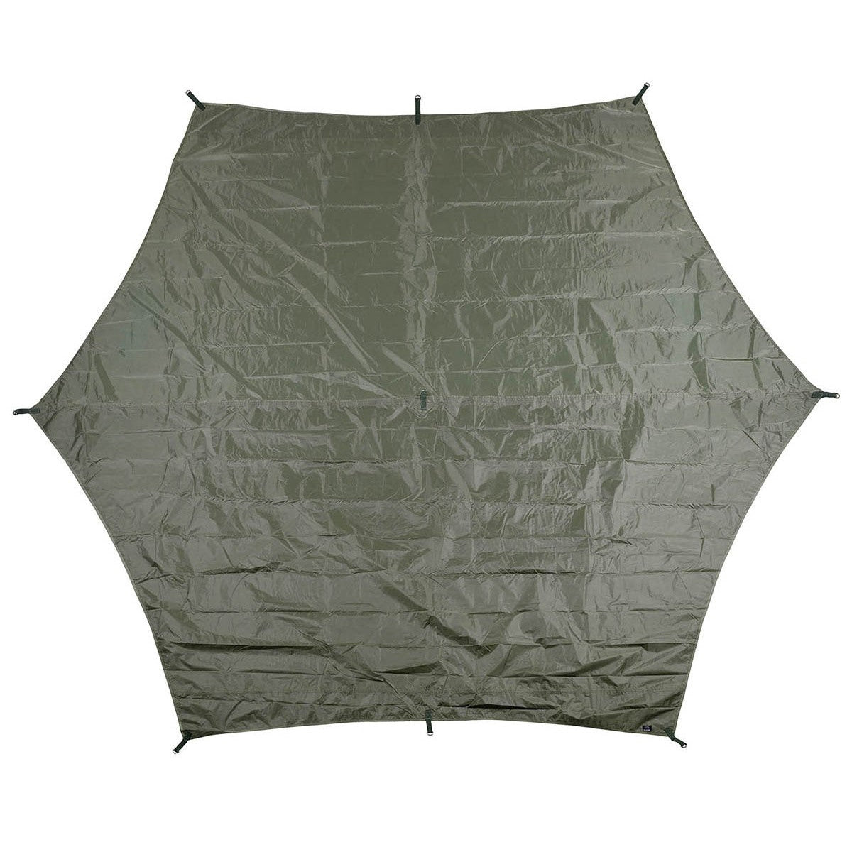 Abdeckplane Hexagon Tarp, olive, 310 x 340 cm
