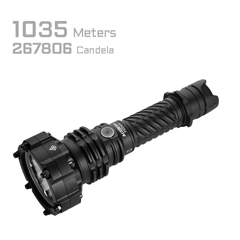 Torcia LED P20 Mini, 4'000 Lumen (incl. batteria)