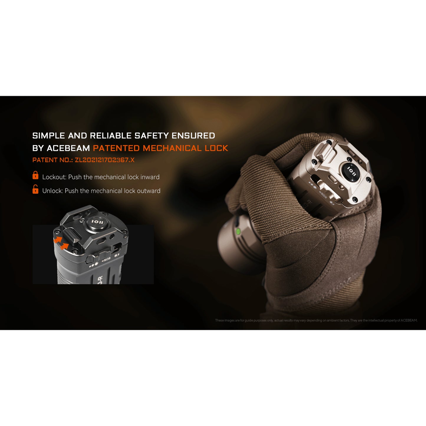 Taktische LED-Taschenlampe X20-R LUXEON, 10'000 Lumen (inkl. Akkus)