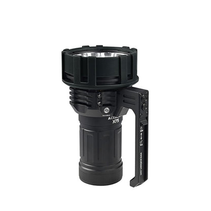 LED-Taschenlampe X75, 80'000 Lumen (inkl. Akku)