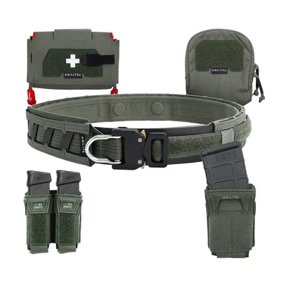 AGILITE, ensemble de configuration de ceinture de combat, Ranger Green