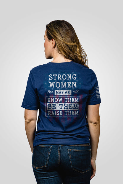 Women's T-Shirt Strong Women / May We