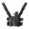 Fondina SERPA TACTICAL LIVELLO III Nera, Destra