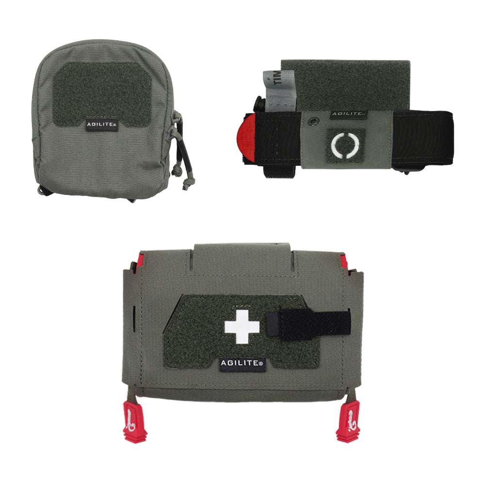 AGILITE, Combat Medic Bundle, Ranger Green