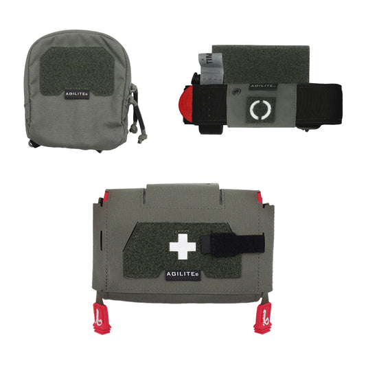 AGILITE, Combat Medic Bundle, Ranger Green