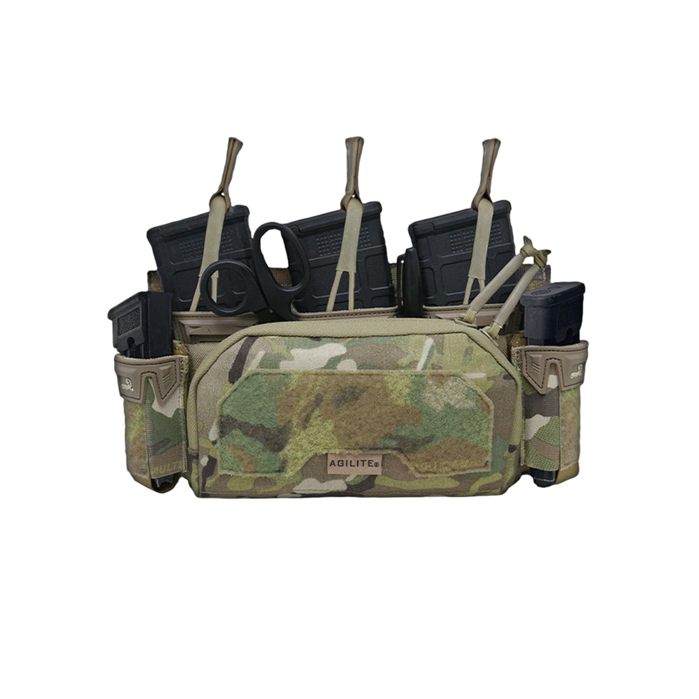 AGILITE, ensemble de chargement Pincer Placard, Multicam