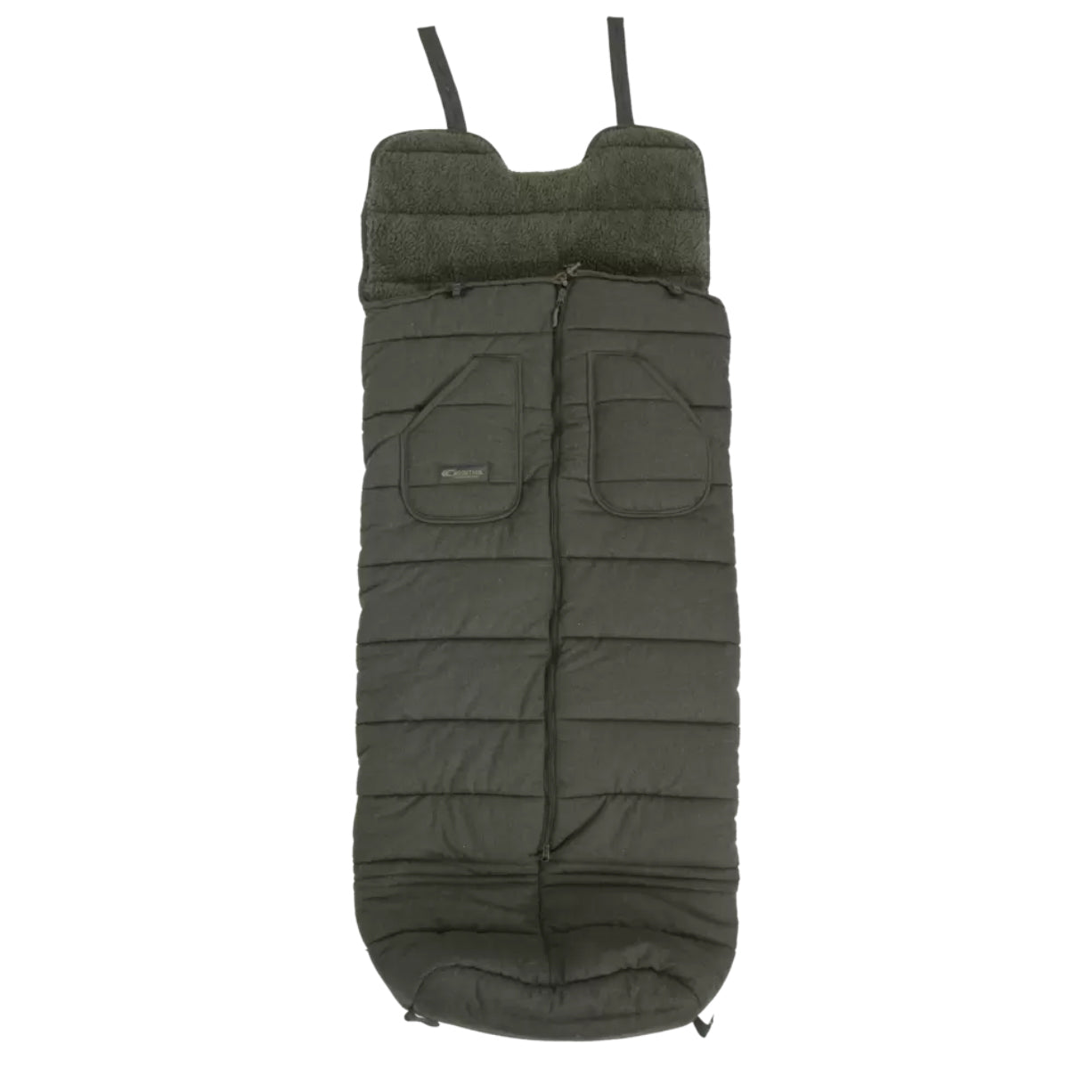 siège de chasse en loden, fourrure