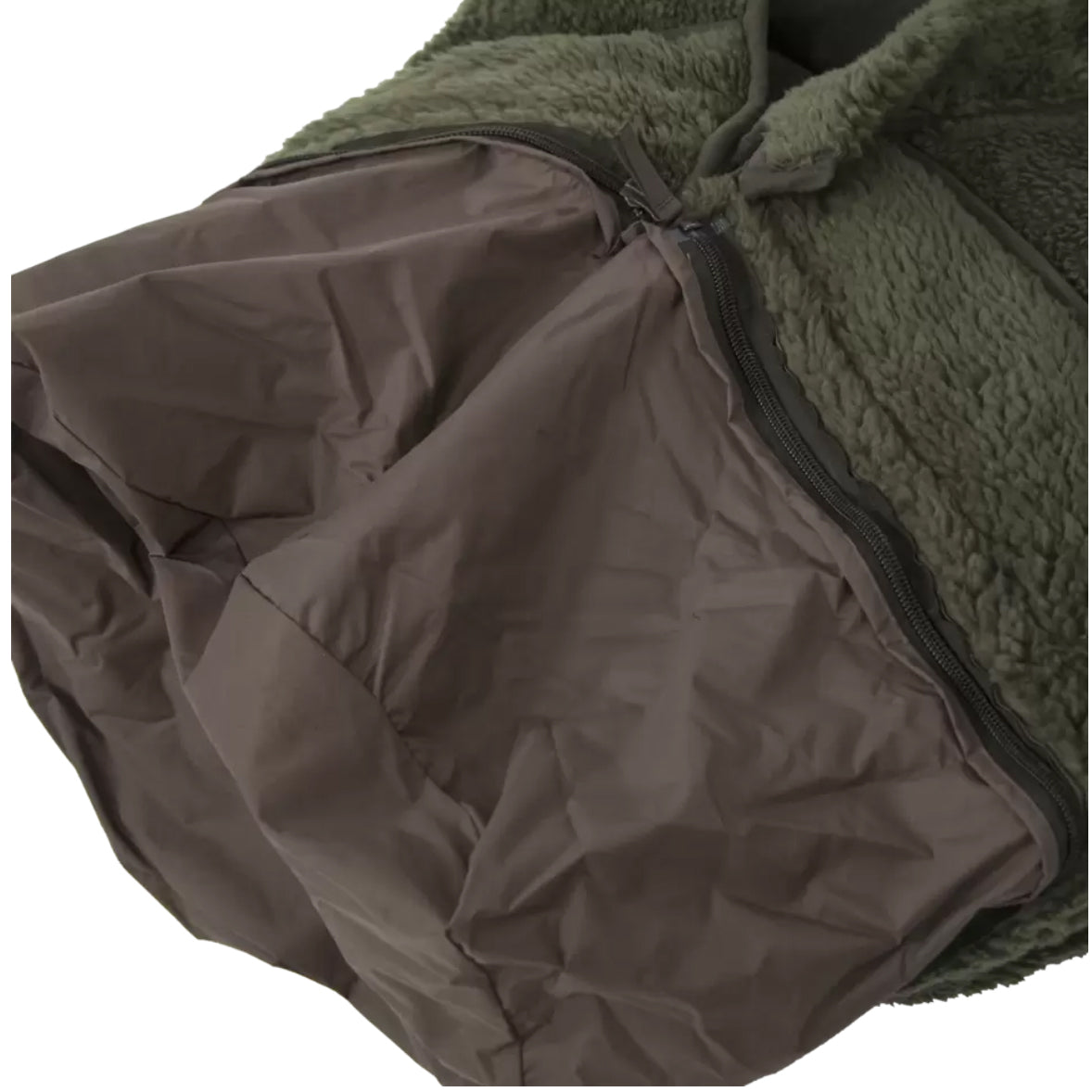 siège de chasse en loden, fourrure