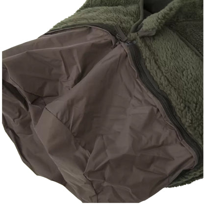 siège de chasse en loden, fourrure