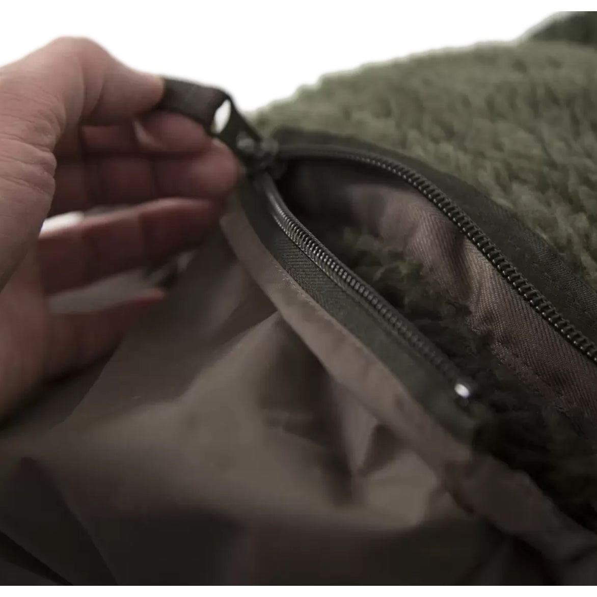 siège de chasse en loden, fourrure