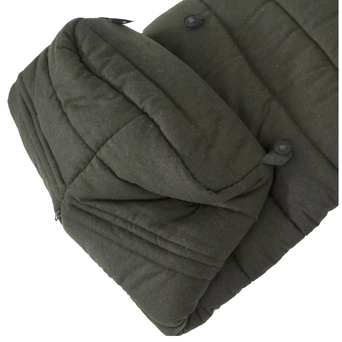 siège de chasse en loden, fourrure