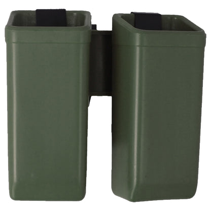 Kunststoffholster LUGER für zweireihige Waffenmagazine 9mm, OD