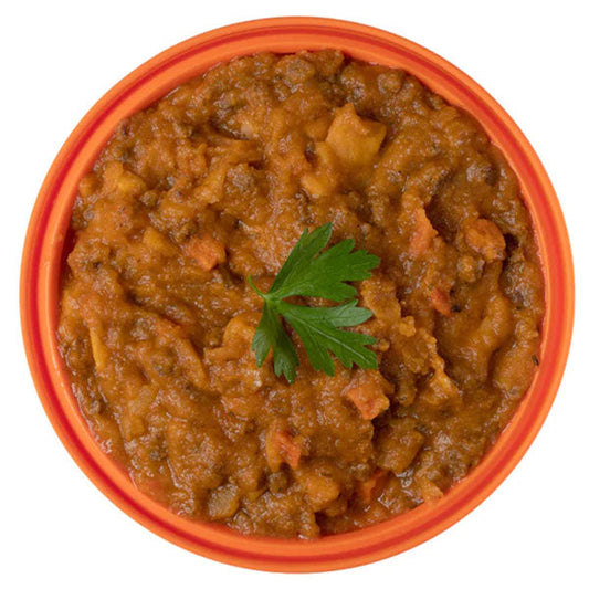 Torta di manzo con ricotta (800 kcal) [Senza glutine e latticini]