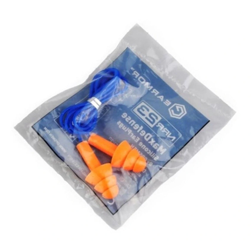 Bouchons d'oreilles en silicone M04 MAX DEFENSE (boîte de 100)