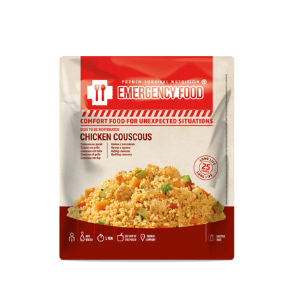 Couscous au poulet, 1 portion