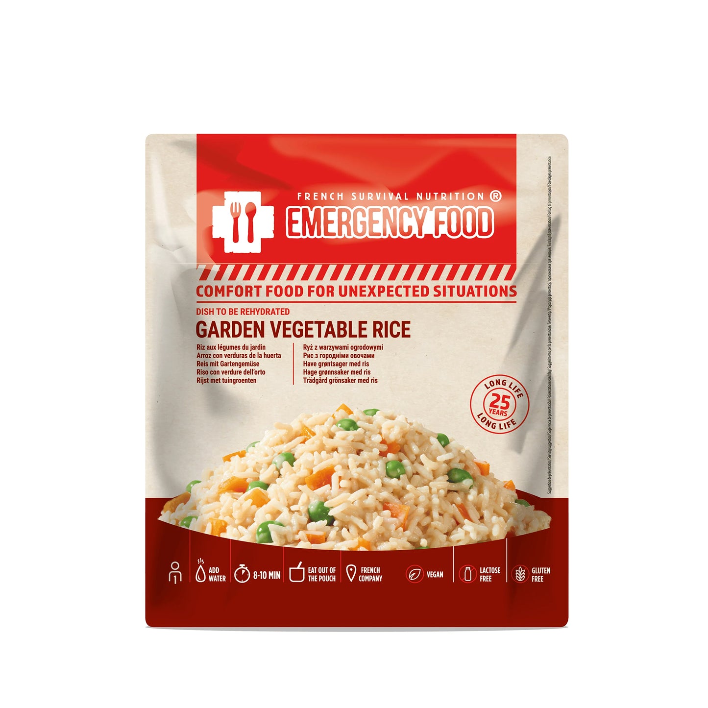 Rice with Garden Vegetables, 1 Portion