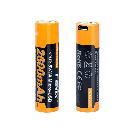 Batterie ARB-L18-2600U 18650, 2600 mAh, 3,6 V