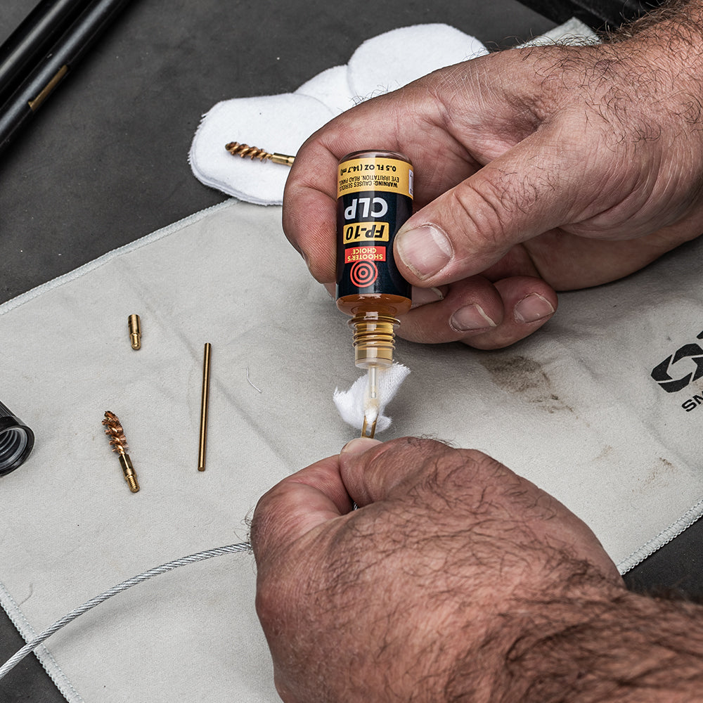 Patchs de nettoyage pour armes rondes (3" tous calibres)