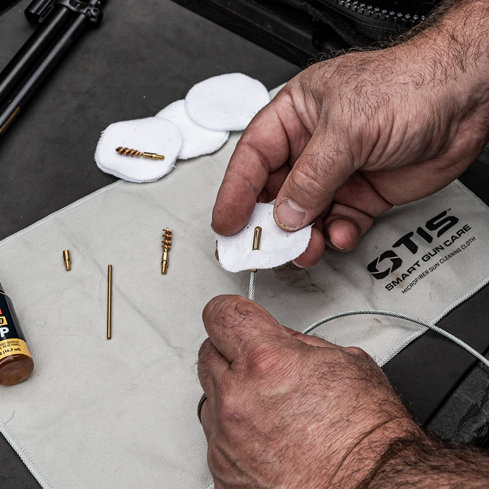 Patchs de nettoyage pour armes rondes (3" tous calibres)