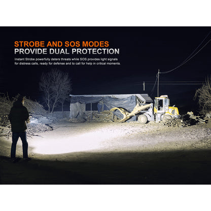 Torcia LED C7 PRO, 4'600 lumen, incl. batteria