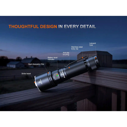 Torcia LED C7 PRO, 4'600 lumen, incl. batteria