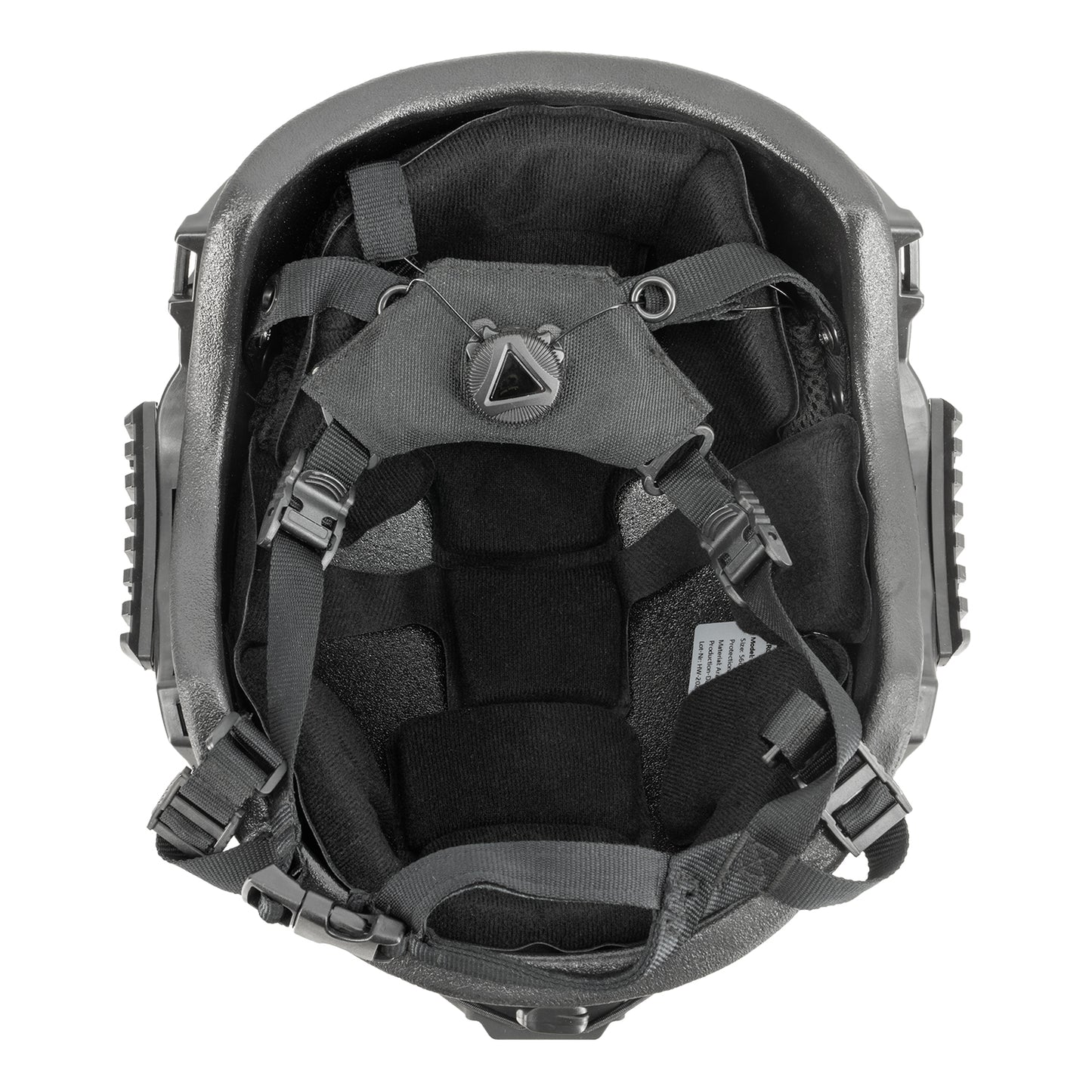 Ballistischer Schutzhelm KRANOS-X Aramid, Level NIJ IIIA, black