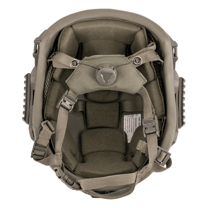 Ballistischer Schutzhelm KRANOS-X Aramid, Level NIJ IIIA, olive drab