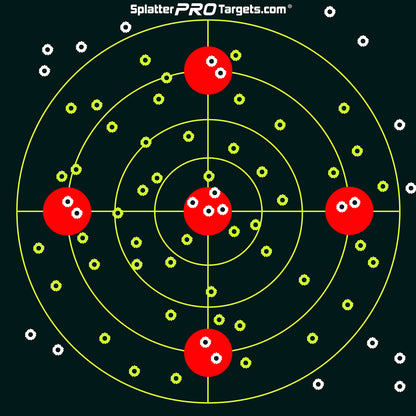 Splatter Pro Targets Zielscheiben GBU 0112, 30x30cm, 10er Packung