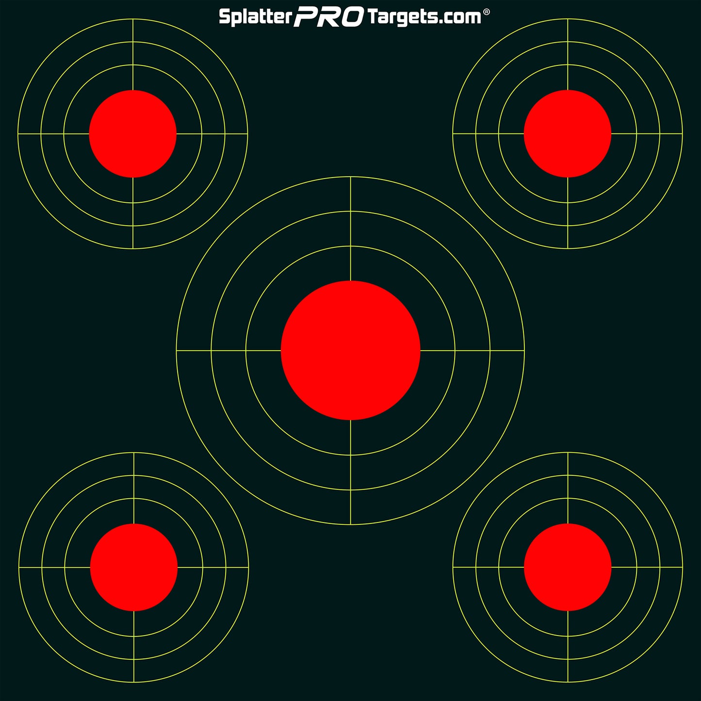 Splatter Pro Targets Zielscheiben GBU 0312, 30x30cm, 10er Packung