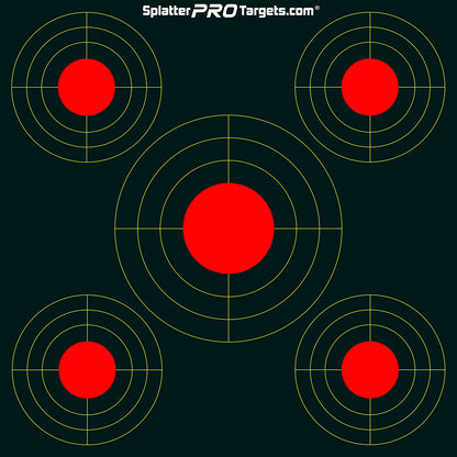 Splatter Pro Targets Zielscheiben GBU 0312, 30x30cm, 10er Packung