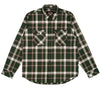 Camicia in flanella GRENADE, verde bosco