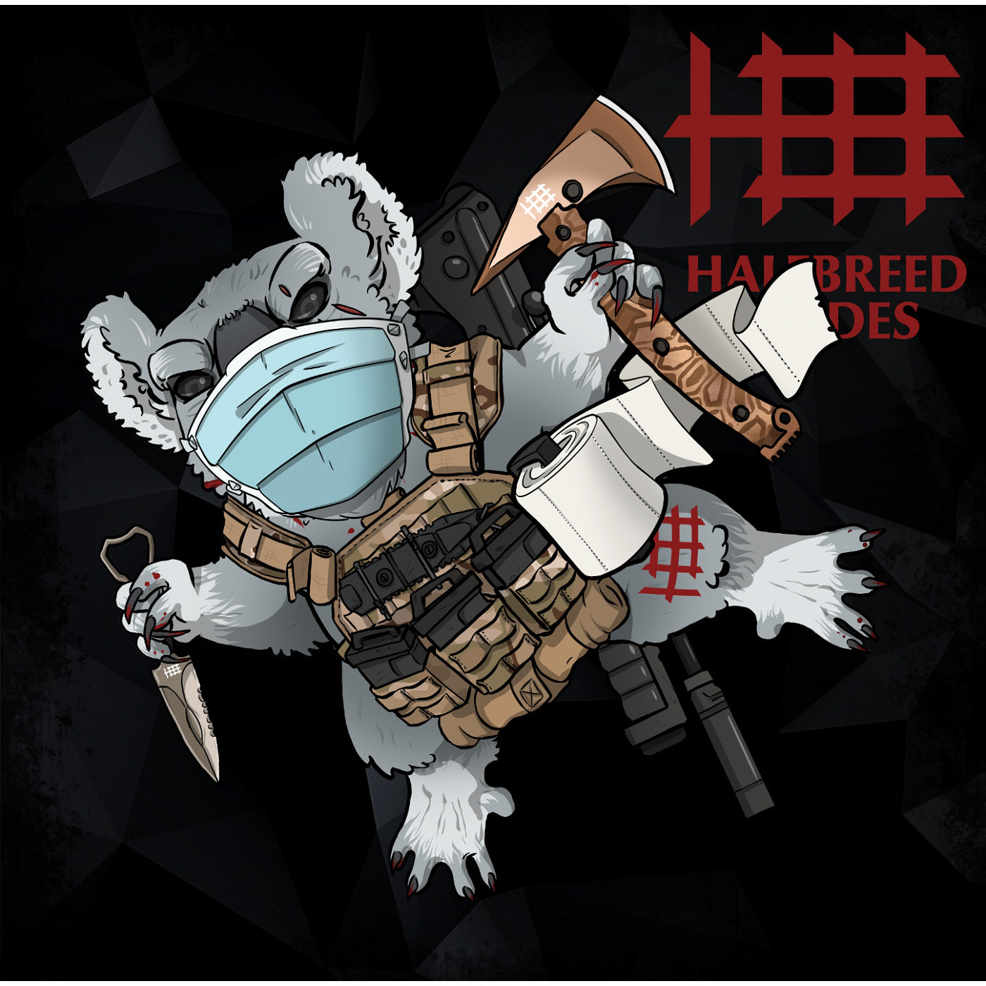 C-19 Drop Bear Patch 2021