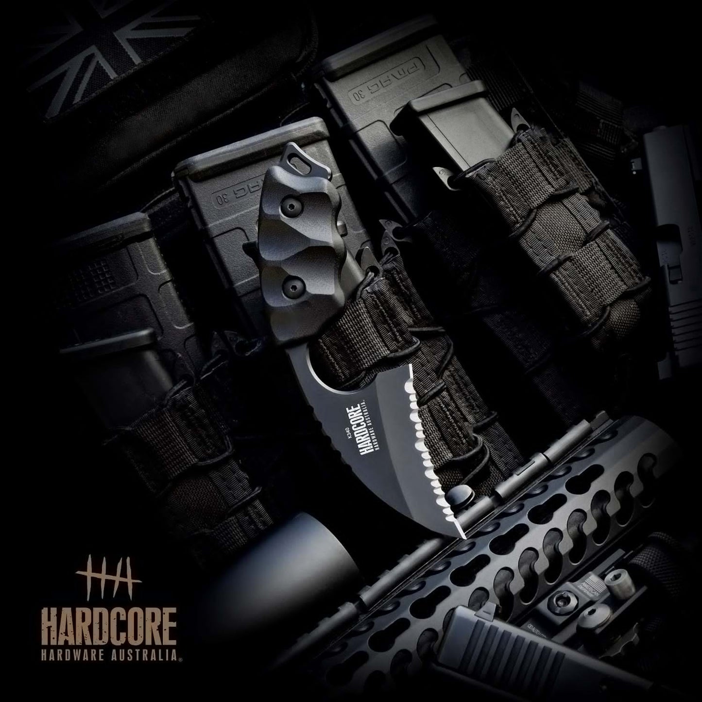 Fixed Blade LFK-01S Gen-2, inkl. Scheide (Wellenschliff)