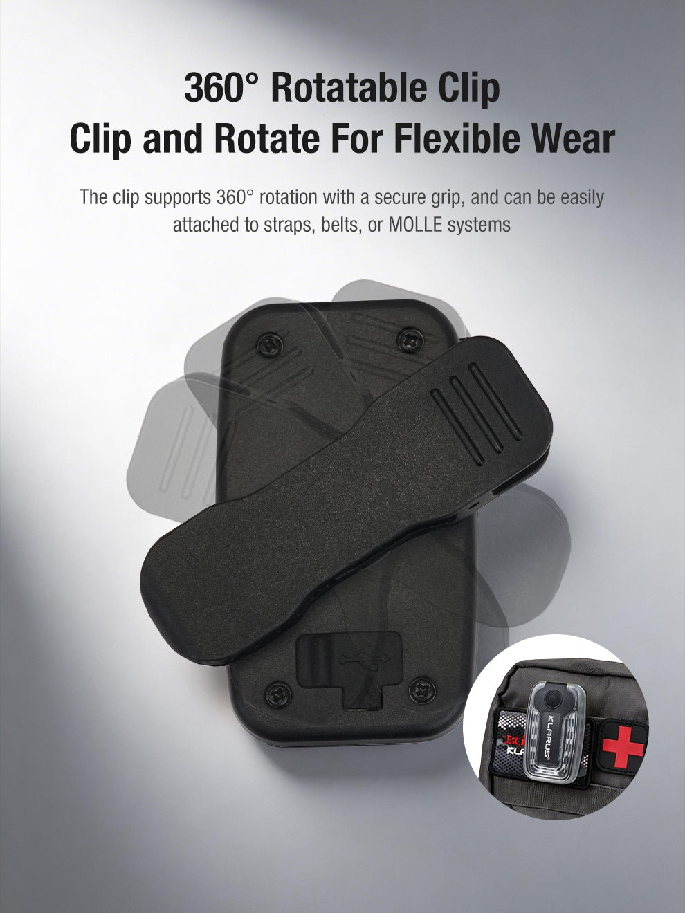 LED Sicherheitslicht WL6, inkl. Akku