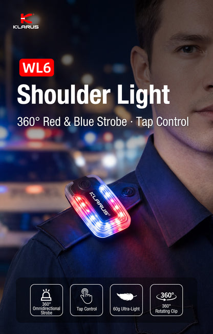 LED Sicherheitslicht WL6, inkl. Akku