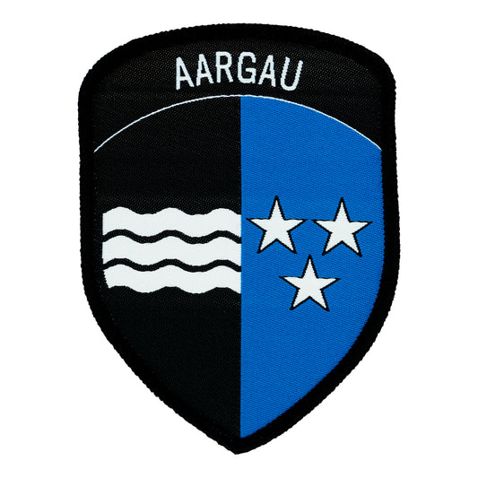 Klettabzeichen Kantonswappen Aargau