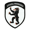 Distintivo in velcro con stemma cantonale dell'Appenzello Interno