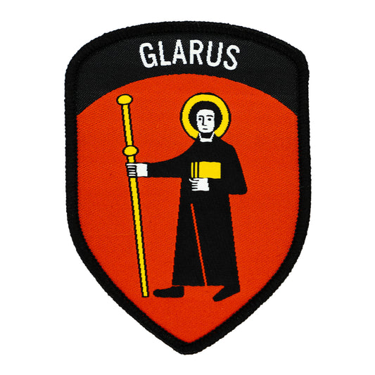 Klettabzeichen Kantonswappen Glarus