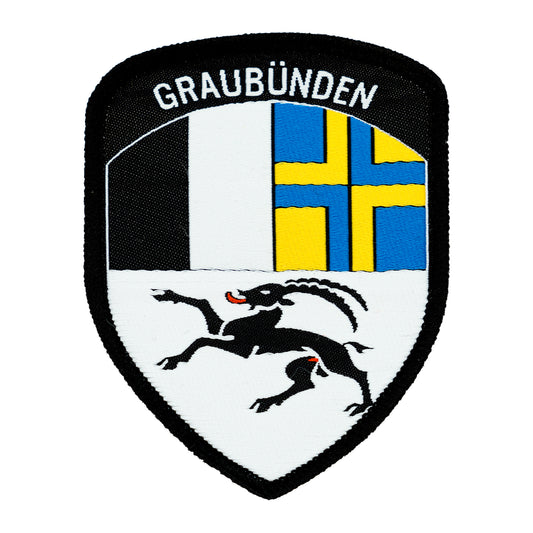 Klettabzeichen Kantonswappen Graubünden