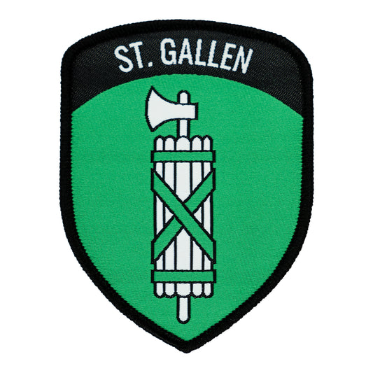 Klettabzeichen Kantonswappen St. Gallen