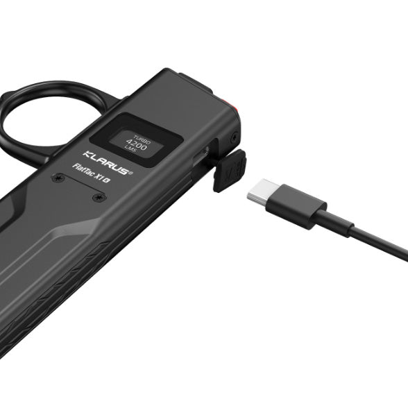 FlatTac X1-K avec bague de guidage, 4200 lumens (batterie incluse)