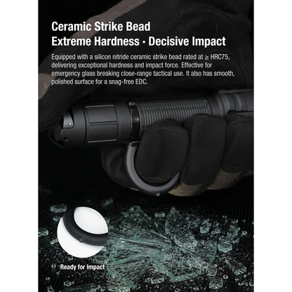 Tactical Flashlight Clip-On Ring KTR1