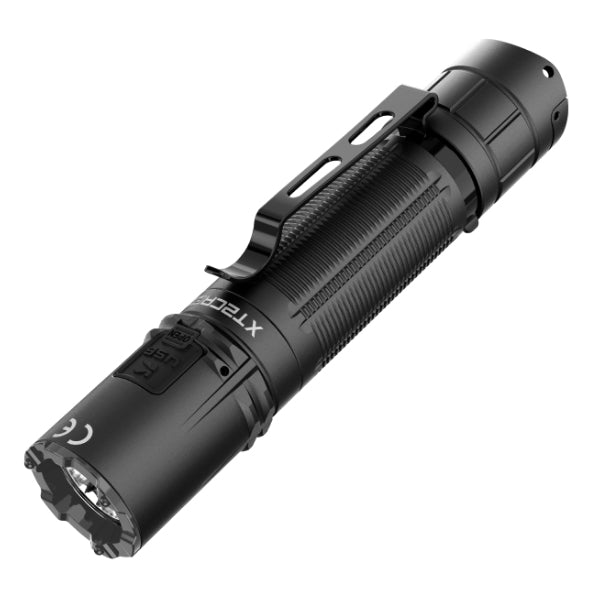 Lampe De Poche KLARUS XT2CR Pro LED Noire - Puissante Et Compacte 13cm