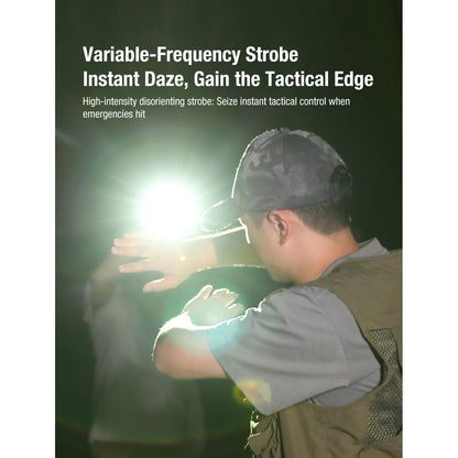 Lampe de poche tactique FlatTac X2, 3 000 lumens (batterie incluse)