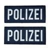 POLIZEI_nero, patch in velcro POLIZEI nero (1 pezzo)