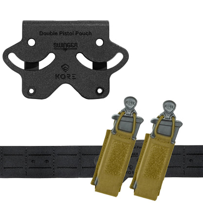 Support pivotant - Double porte-chargeur pour pistolet